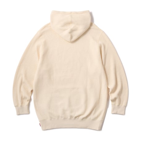 HELLRAZOR / THERMAL PULL OVER HOODIE (NATURAL)