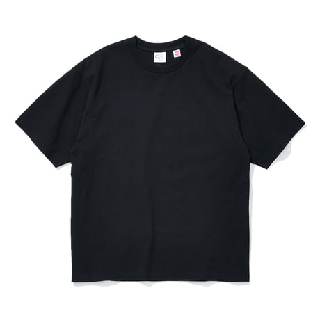 COTTON RESEARCH CLUB | S/S Tubular T-Shirt (BLACK)