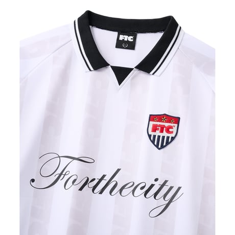 FTC | STRIPE LOGO SOCCER JERSEY "BLACK" (FTC026SPSH08)