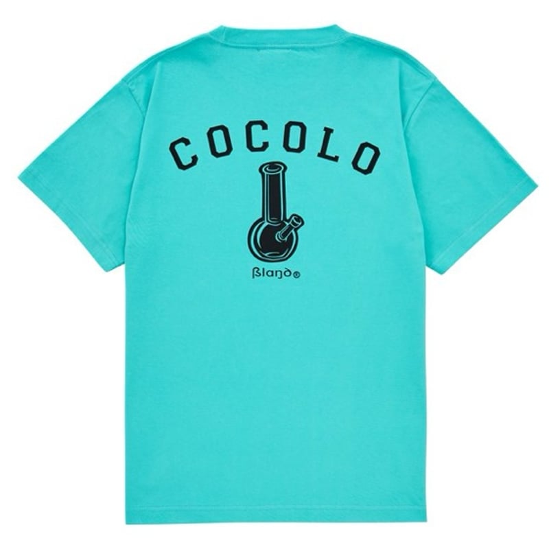 COCOLO BLAND / BACK BONG S/S TEE (MINT GREEN) |