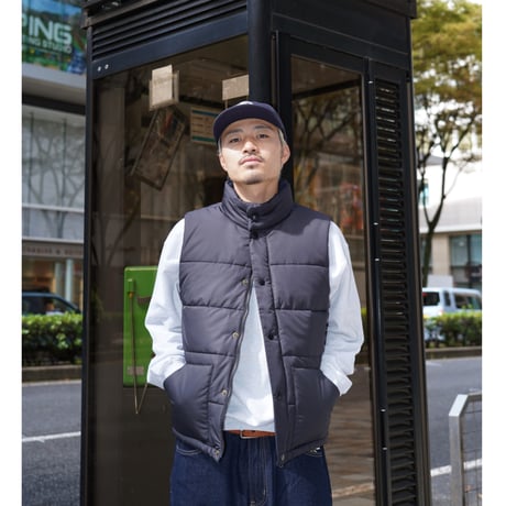Time For Livin' / SLAD PADDED VEST (BLACK)
