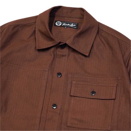 Time For Livin' / HUNTING COVERALL JACKET (BROWN)