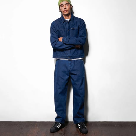 Butter Goods|Trucker Denim Jacket (Dark Blue)