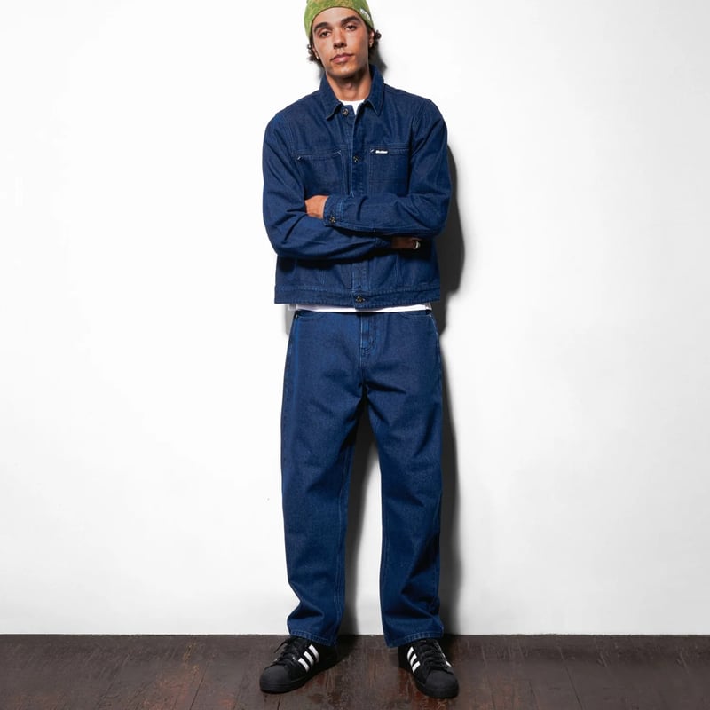 Butter Goods|Trucker Denim Jacket (Dark Blue) |