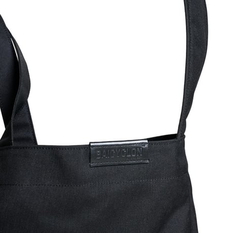 BAICYCLON by bagjack / BCL-67 MULTI POCKETS 2WAY TOTE LARGE-  (BLACK)