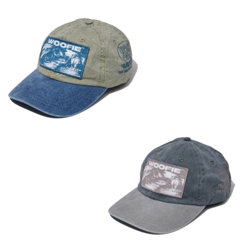 SAYHELLO / WOOFIE FADE CAP (2COLOR) | T.F.L onl