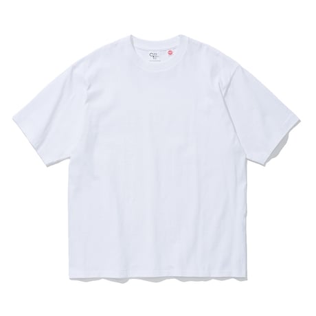 COTTON RESEARCH CLUB | S/S Tubular T-Shirt (WHITE)