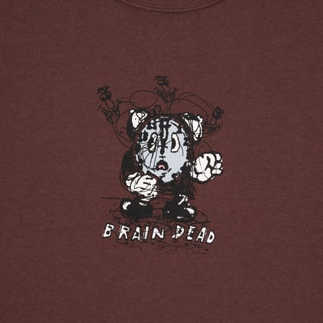 BRAIN DEAD | TIME IS NIGH T-SHIRT(BERRY)