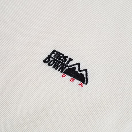 FIRST DOWN USA | S/S THEMAL TEE (Offwhite)