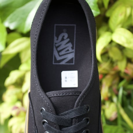 VANS | AUTHENTIC (BLACK/BLACK/GUM)