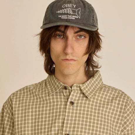 OBEY |PIGMENT THINGS HAPPEN HAT(PIGMENT BLACK)