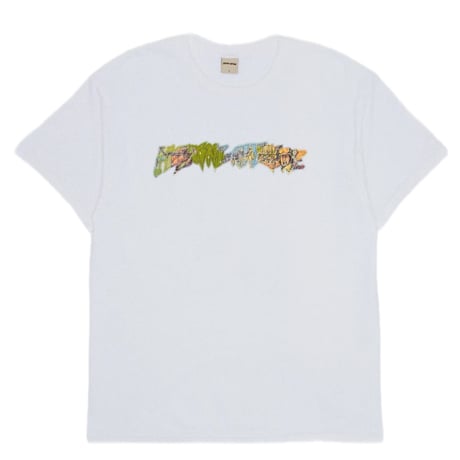 FUCKING AWESOME / Gimme Some Truth Stamp Logo Tee (White)