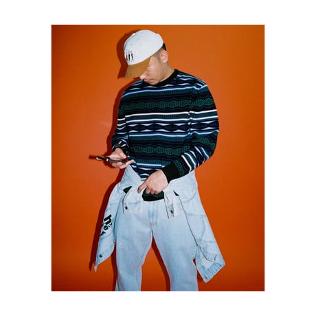 HELAS | KOOL CREWNECK KNIT "BLACK"