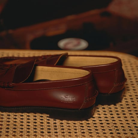 The Kenford Fineshoes | COMBI LOAFERS (DARK BROWN / WINE/Man)