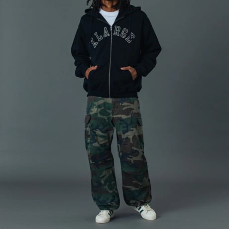 XLARGE | CAMO CARGO PANTS(OLIVE)