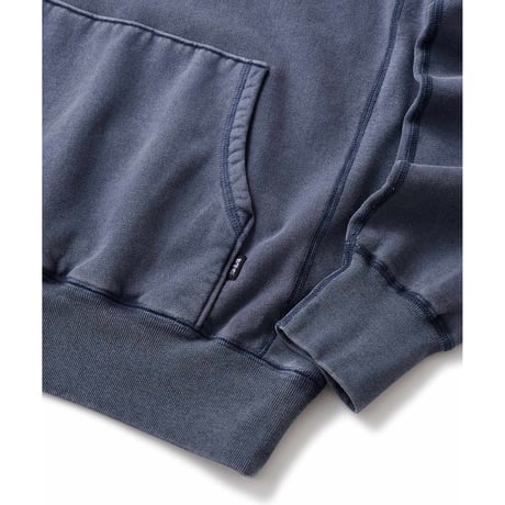 FTC | PIGMENT DYED BOX LOGO PULLOVER HOODY "NAVY" (FTC026SPSW01)