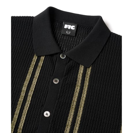 FTC | INTARSIA KNIT SHIRT "BLACK" (FTC026SUMSH06)