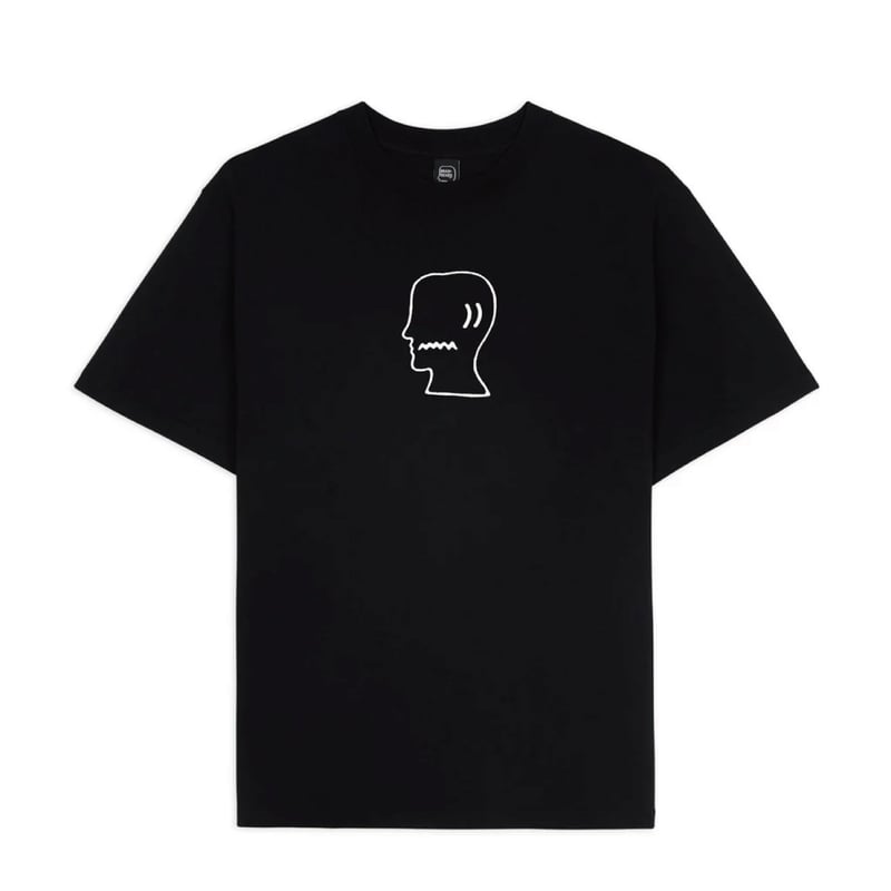 BRAIN DEAD |Brain Dead Logohead T-shirt(Black)