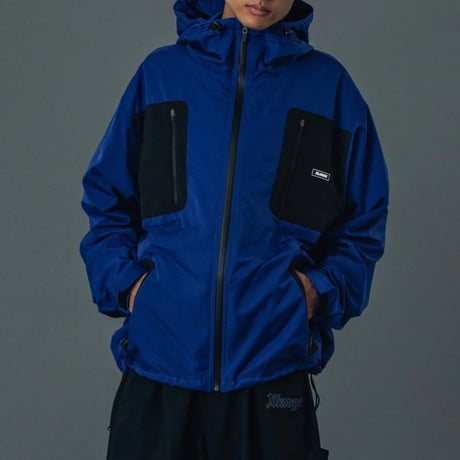 XLARGE | TECH HOODED JACKET(BLUE)