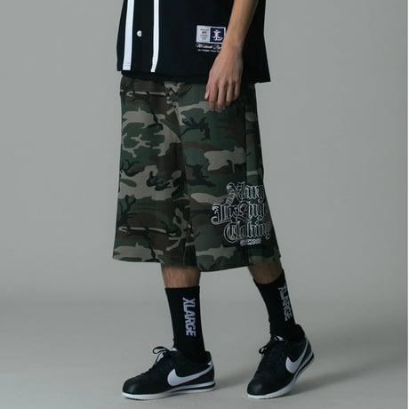 XLARGE | OLD ENGLISH WAFFLE SHORT PANTS(CAMO)