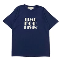 Time For Livin′ / ACADEMIC LOGO S/S TEE (NAVY)