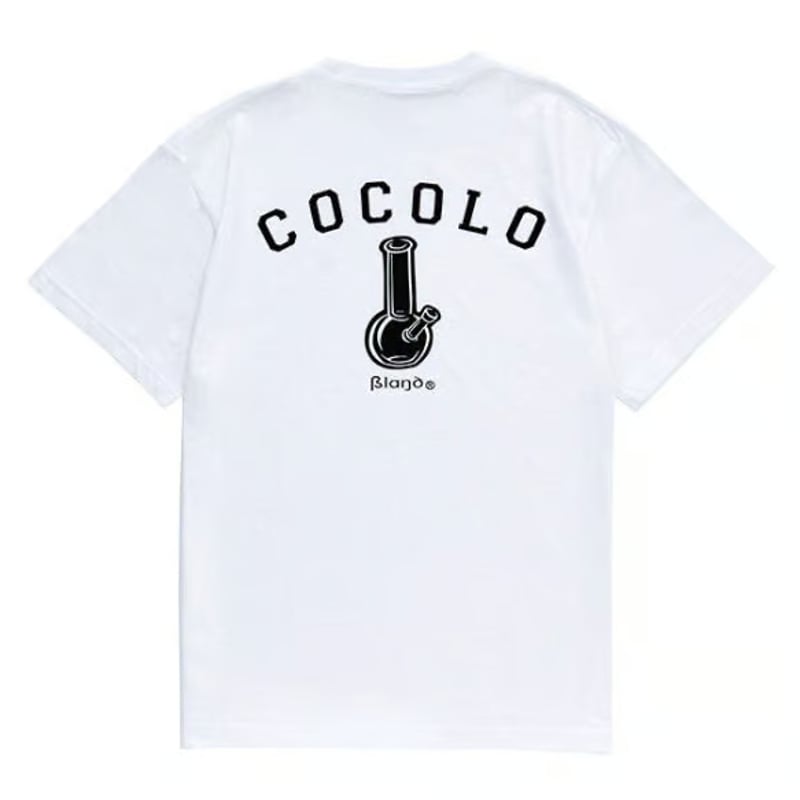 COCOLO BLAND / BACK BONG S/S TEE (WHITE) | T.F. COCOLO BLAND / BACK BONG S/S TEE (WHITE) | T.F.