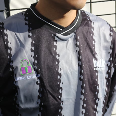 Butter Goods|All City L/S Jersey(Black / Charcoal)
