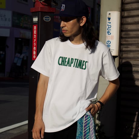 CHEAP TIMES|HI-TIMES LOGO T-SHARTS (White)