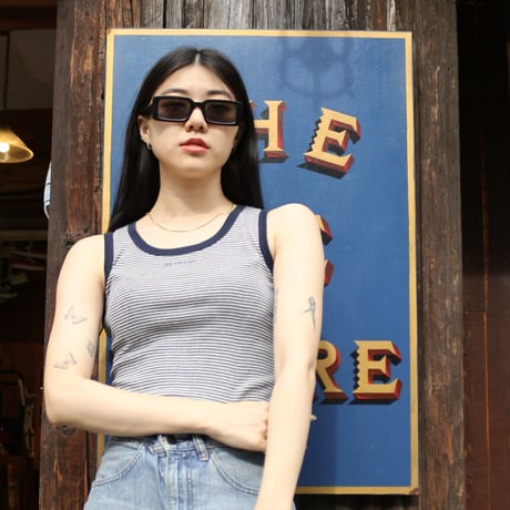 BE-SHARE | Women's Border Tank top (5color)