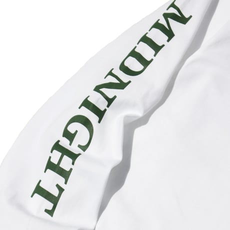 MIDNIGHT PAINTING SERVICE| MPS Logo L/S Tee (White)