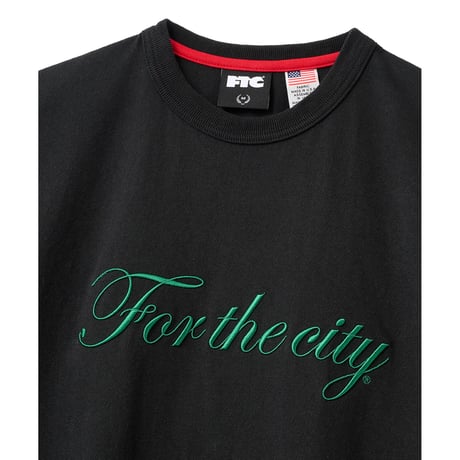 FTC | SCRIPT LOGO TEE "BLACK" (FTC026SPSH09)