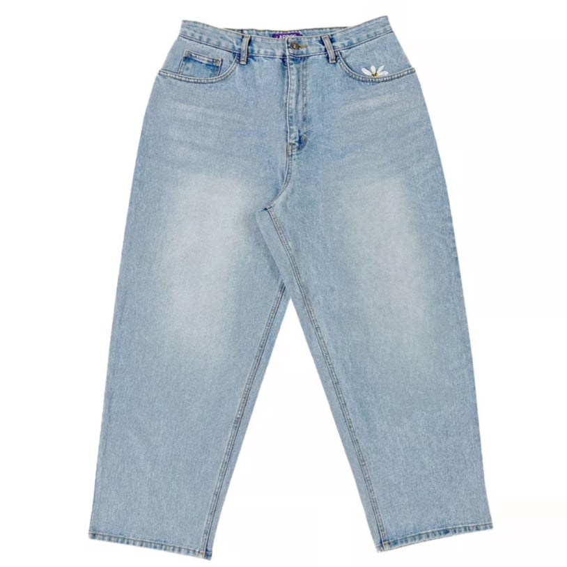 【LABROS】Smart Daisy Cat Brush Baggy Jeans R4436 fit=scale-down,w=1200