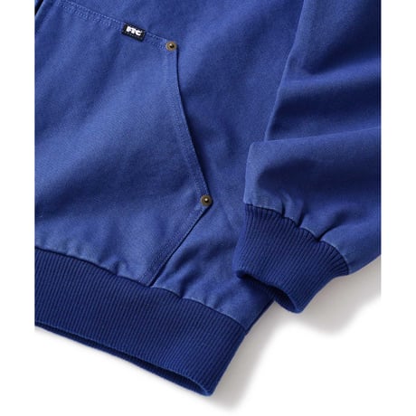 FTC | WASHED CANVAS HOODED JACKET "BLUE" (FTC026SPJ04)