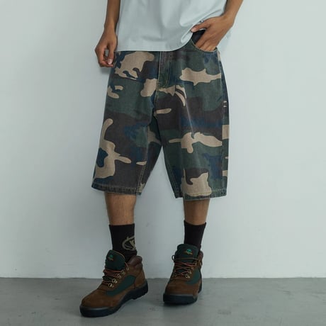 XLARGE | WASHED SHORT PANTS(CAMO)