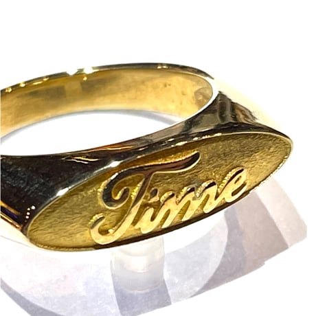Time For Livin‘ / "MOTOR" LOGO RING (BRASS)