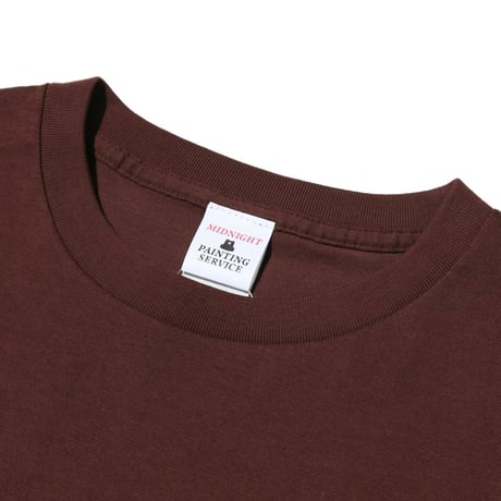 MIDNIGHT PAINTING SERVICE| MPS Logo L/S Tee (Brown)
