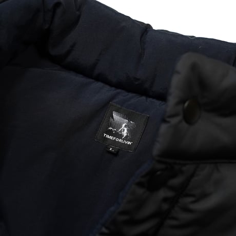 Time For Livin' / SLAD PADDED VEST (BLACK)