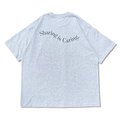 BE-SHARE | WAVE Logo Tee(ASH)