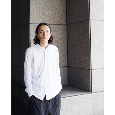 POETIC COLLECTIVE|Blaze of Noon Shirt(White)
