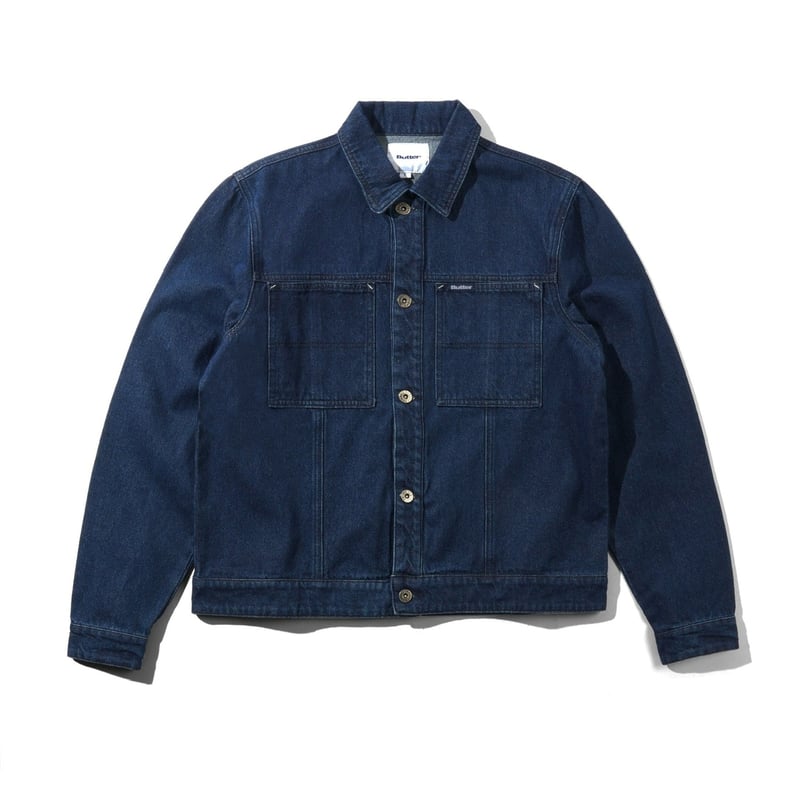 Buttergoods ジャケット Butter Goods|Trucker Denim Jacket (Dark Blue) |