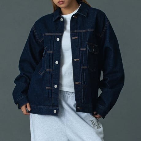 XLARGE | STAR LOGO DENIM JACKET(INDIGO)