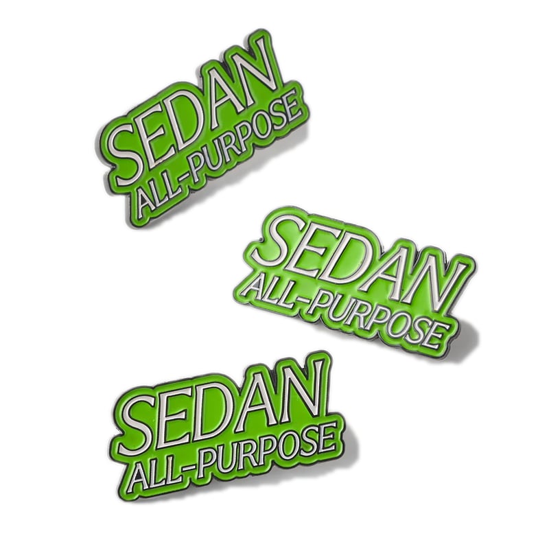 SEDAN ALL-PURPOSE|OG Logo Pin-badge(Apple Green