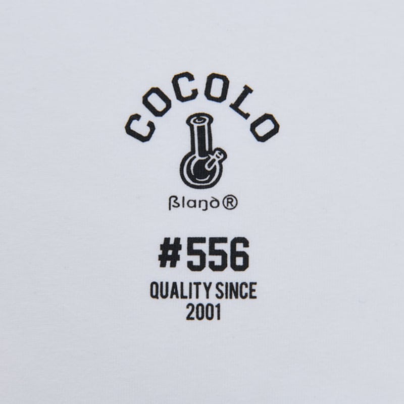 COCOLO BLAND / #556 WIDE L/S TEE (WHITE) | T.F.