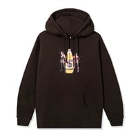 40s&Shorties / BOTTLE SERVICE HOODIE (CHOCOLATE)
