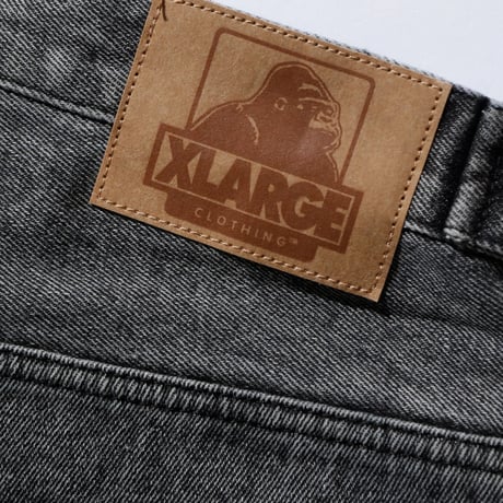 XLARGE | EMBOSSED DENIM PANTS(BEIGE)