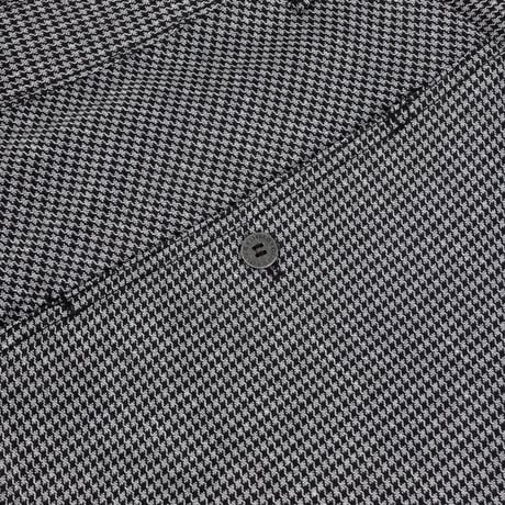 Dime / Baggy Houndstooth Shorts (Gray)