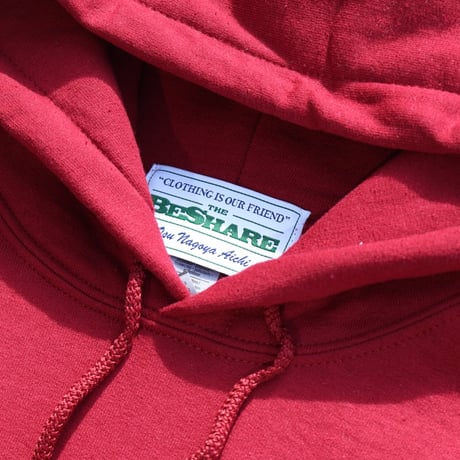 BE-SHARE| Store Logo Hoodie (Burgundy)