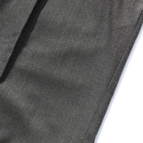 BE-SHARE |Stripe Holiday slacks(Grey)