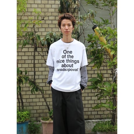CABARET POVAL | Nice Things Tee(White)