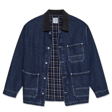 POLAR SKATE CO. / Ezra Jacket with Flannel Lining (indigo)